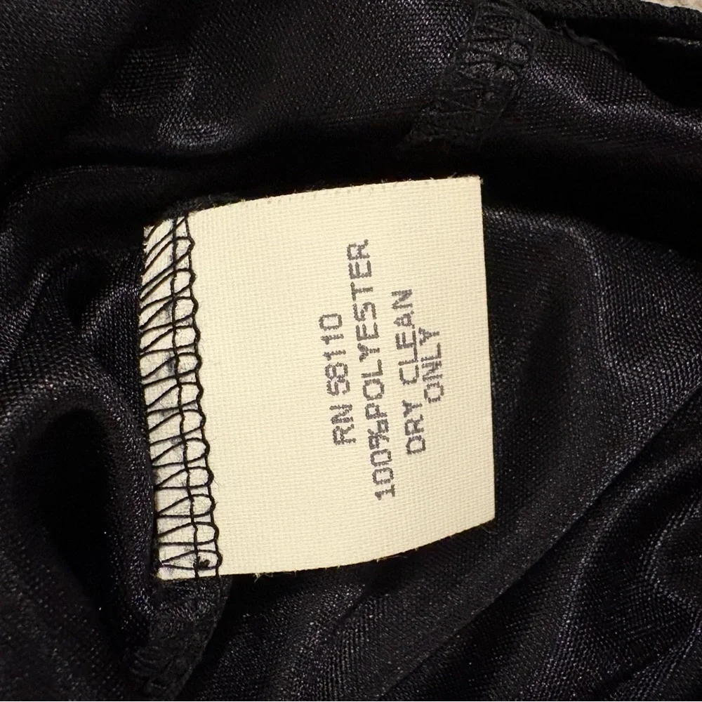 David Meister Chic Black Asymmetrical Skirt